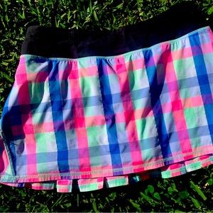 Lululemon plaid skirt 6